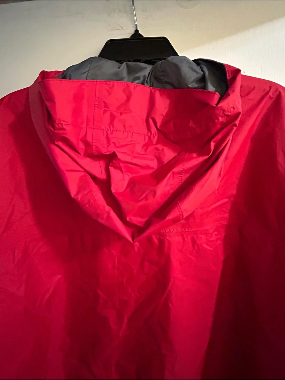 Columbia Men’s Omnitech Waterproof & Breathable Red Hooded Zip Jacket, Sz XXL